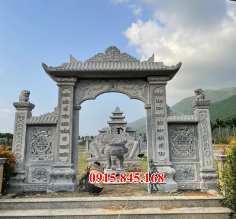 587+ Kiểu cổng đá lăng mộ đẹp – nghĩa trang