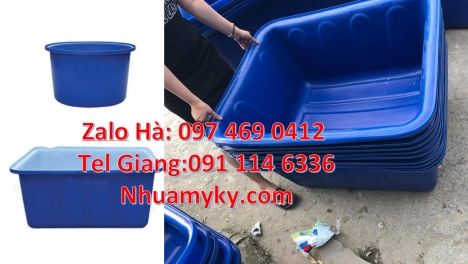 thùng đựng hạt nhựa Thùng chữ nhật, Thùng nhựa 1700 lít, thùng nhựa chữ nhật 1250 lít, Thau