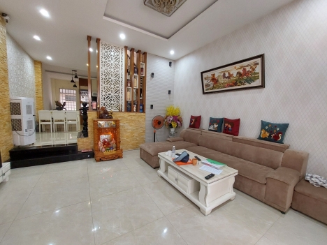 Chủ ngợp thở, Bán nhanh nhà phố Nguyễn Nho Túy, Cẩm Lệ, 75m2, Full Nội Thất xịn, 4 tỷ