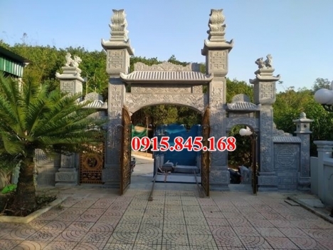 333 Cổng đá ninh bình đẹp – mẫu cổng từ đường