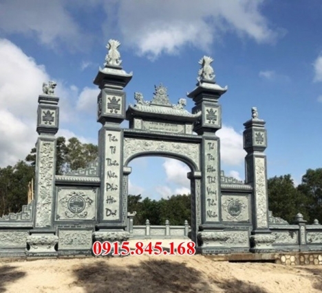 333 Cổng đá ninh bình đẹp – mẫu cổng từ đường