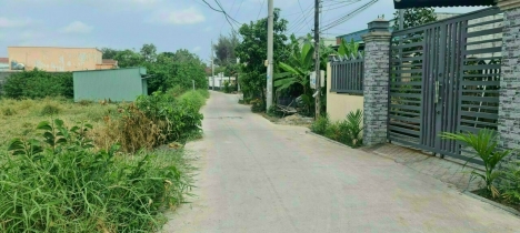 Gia đình chủ tiền gấp chủ cần bán gấp lô đất 163m2 gần đường Đinh Đức Thiện, An Phú Tây- Bình chánh.