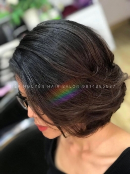 Nhuộm tóc màu nâu tây đẹp tôn da giúp nàng thêm trẻ trung phnog cách cá tính Tiệp Nguyễn Hair Salon