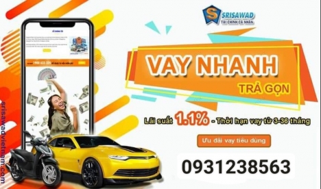 Vay Tiêu Dùng Theo Cavet Ô Tô, Xe Máy – Giải Ngân Trong Ngày.