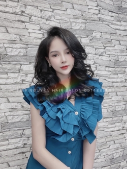 Nhuộm tóc màu nâu tây tôn da siêu sáng nhẹ nhàng Tiệp Nguyễn Hair Salon
