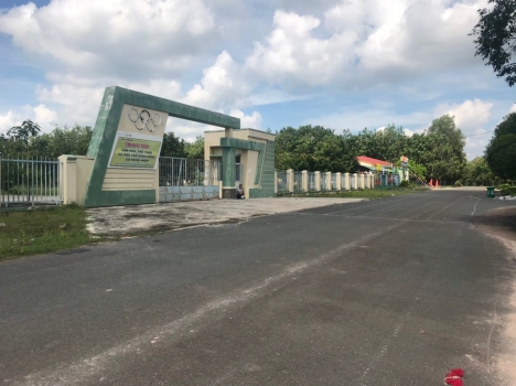 cần tiền kinh doanh bán lô đất 11x21m khu tái định cư định hiệp, thổ cư 100%, đường nhựa 12m