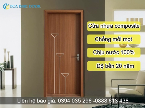 Cửa nhựa composite phòng ngủ | Cửa nhựa composite cao cấp