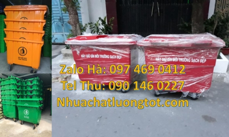 Xe tải thu gom rác, báo giá xe đẩy rác 1000 lít Xe gom rác, Xe gom rác 500L, Xe thu gom rác đẩy tay
