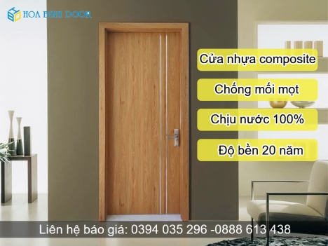 Cửa nhựa composite phòng ngủ | Cửa nhựa composite cao cấp