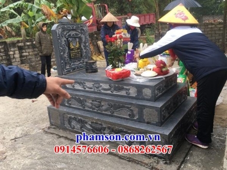 9852+ Lăng mộ đá hai mái tro cốt bán sóc trăng