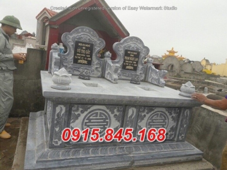 8565 an giang mộ đá đẹp - Mẫu mộ đá đôi đẹp tro cốt bán an giang