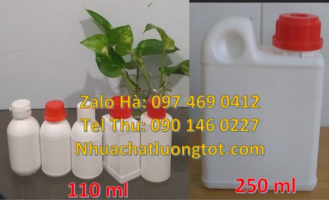 chai nhựa 250 ml, chai giá rẻ 250 ml, Chai 30 ml vặn, chai 30 ml nắp garenty, chai đựng axit, Chai 2