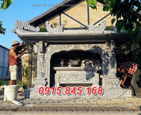 8565 an giang mộ đá đẹp - Mẫu mộ đá đôi đẹp tro cốt bán an giang