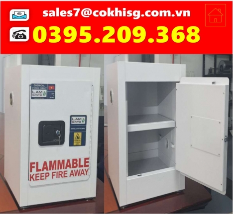 TỦ CHỨA DUNG MÔI CHỐNG CHÁY LOẠI 1 CỬA..