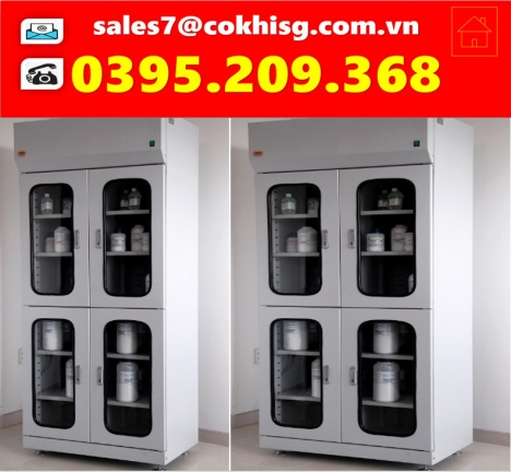 TỦ ĐIỀU KHIỂN ẨM CHỨA KÍNH HIỂN VI..