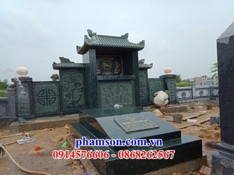 9852+ Lăng mộ đá hai mái tro cốt bán sóc trăng