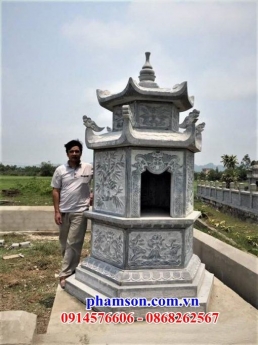 9852+ Lăng mộ đá hai mái tro cốt bán sóc trăng