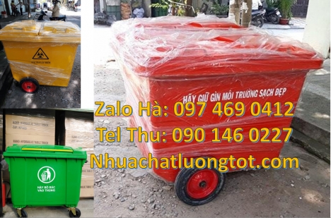 Xe tải thu gom rác, báo giá xe đẩy rác 1000 lít Xe gom rác, Xe gom rác 500L, Xe thu gom rác đẩy tay