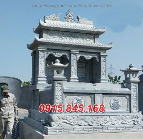 8565 an giang mộ đá đẹp - Mẫu mộ đá đôi đẹp tro cốt bán an giang