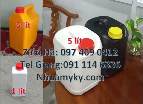 can 25l giá rẻ, thùng nhựa, , Can nhựa 1 lít vuông, can 1l vuông Can 2l đựng nước xả vải, can 0.5 lí