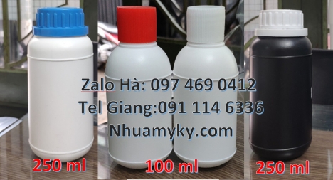 Chai nhựa đựng thuốc thú y, chai nhựa đựng thuốc thủy sản, chai nhựa đựng nông dược, chai nhựa pet 5