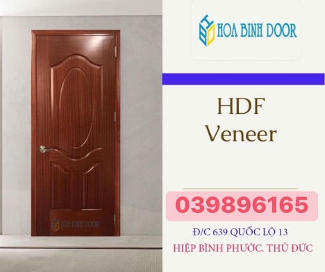 Cửa HDF Veneer tại Bình Định | Cửa phòng ngủ giá rẻ