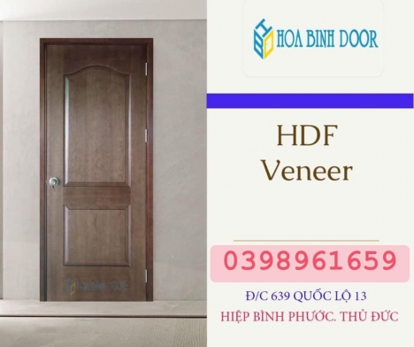 Cửa HDF Veneer tại Bình Định | Cửa phòng ngủ giá rẻ