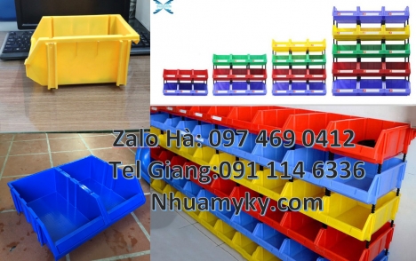 Kệ phụ tùng, bán khay nhựa, thùng nhựa đựng phụ tùng, Khay linh kiện giá rẻ. Kệ nhựa đựng ốc vít, Kh