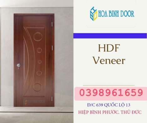 Cửa HDF Veneer tại Bình Định | Cửa phòng ngủ giá rẻ