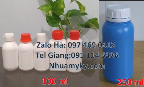 Chai nhựa đựng thuốc thú y, chai nhựa đựng thuốc thủy sản, chai nhựa đựng nông dược, chai nhựa pet 5