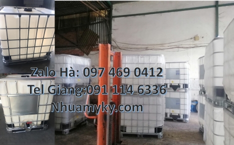 Thùng nhựa dung tích lớn 1000 lít, Tank IBC 1000L thùng nhựa, thùng ibc 1000l, thùng phuy, thùng ib