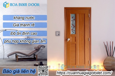 Báo giá cửa nhựa Đài Loan | Cửa nhựa toilet giá rẽ