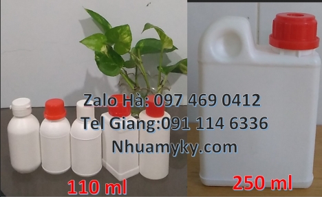 Chai nhựa đựng thuốc thú y, chai nhựa đựng thuốc thủy sản, chai nhựa đựng nông dược, chai nhựa pet 5