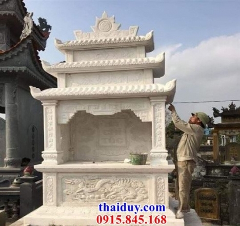 1114 Mẫu bàn thờ thiên ngoài trời bằng đá