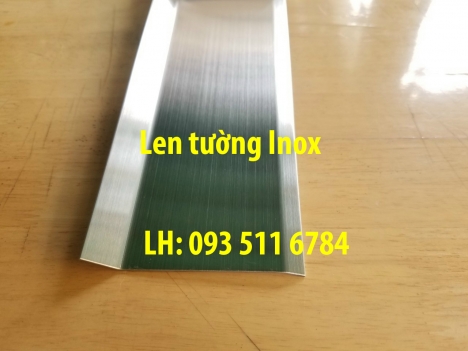 Len tường Inox nẹp góc tròn nẹp T Inox