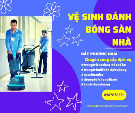 Dịch Vụ Vệ Sinh Đánh Bóng Sàn Nhà