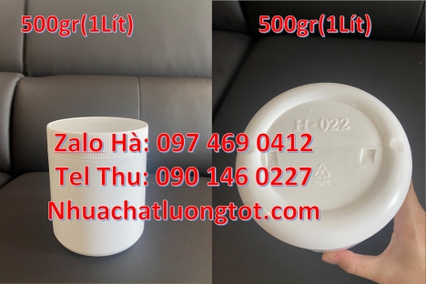 Hũ 250 gram đựng bánh kẹo, hũ nhựa 250 gram, hũ nhựa 250 g giá sỉ, hũ nhựa 250 gr, ph