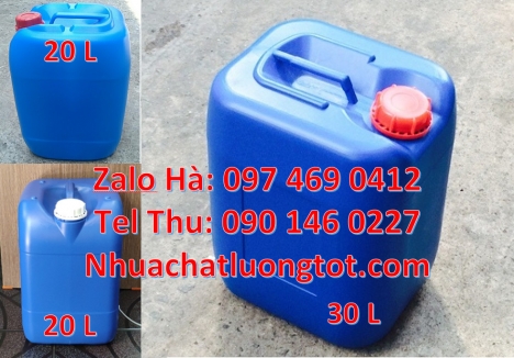 can 1l vuông, can dày 25 lít đựng axit, Can đựng hóa chất, Can nhựa 20 lít đựng hóa chất, can 20l gi