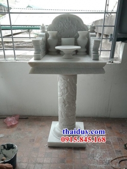 1114 Mẫu bàn thờ thiên ngoài trời bằng đá