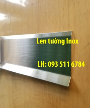 Len tường Inox nẹp góc tròn nẹp T Inox