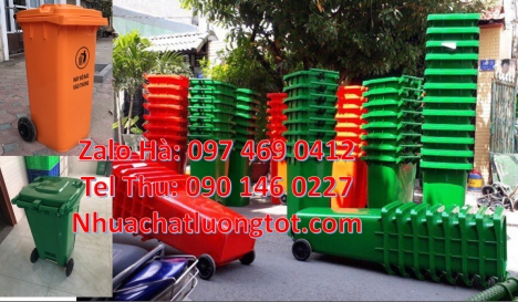 Thùng đựng rác 120l, Thùng rác 240l composite, Thùng rác công cộng 240l, Thùng rác 120l nắp kín, Thu