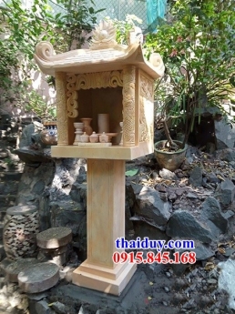 1114 Mẫu bàn thờ thiên ngoài trời bằng đá