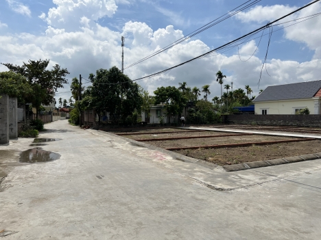 Bán đất gần KCN Nomura An Dương, đường trước đất rộng 5m, khu đông dân cư.