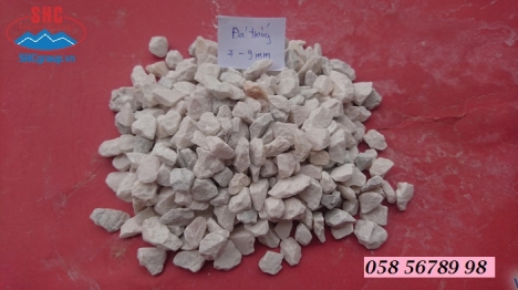 Đá hạt màu trang trí, sản xuất gạch