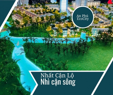 Ra mắt biệt thự mặt tiền lộ hậu sông an phú ecocCity cần thơ