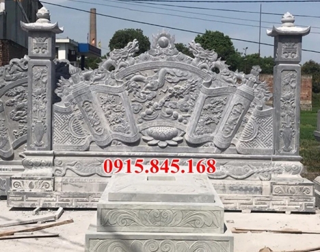 Bắc ninh 84174+ nhà thờ họ bình phong cổng côt đá