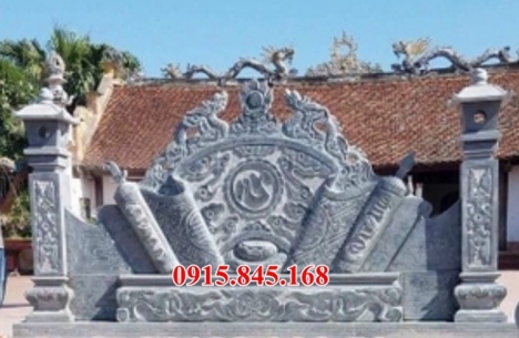 Bắc ninh 84174+ nhà thờ họ bình phong cổng côt đá