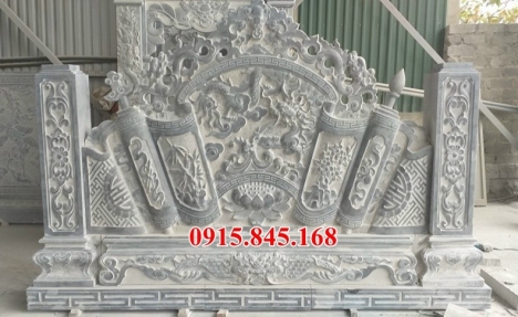 Bắc ninh 84174+ nhà thờ họ bình phong cổng côt đá