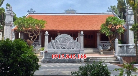 Bắc ninh 84174+ nhà thờ họ bình phong cổng côt đá
