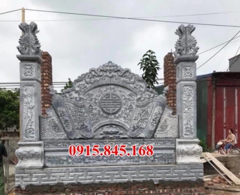 Bắc ninh 84174+ nhà thờ họ bình phong cổng côt đá